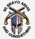 95 Bravo Arms And Gunsmithing logo